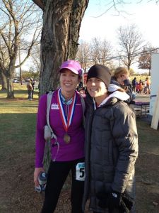 Sage and Me, post JFK. 